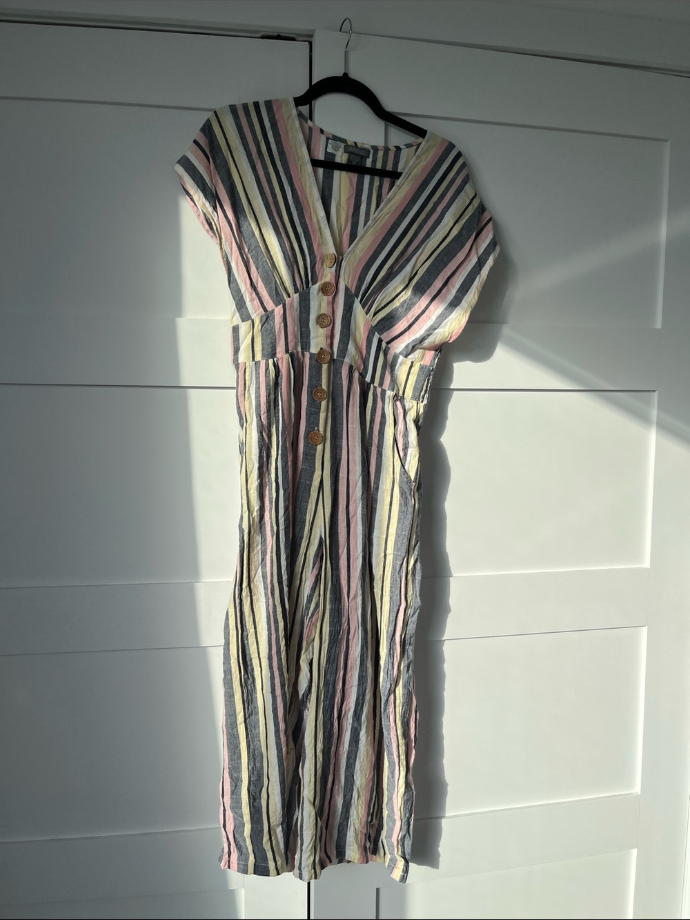 Angie Striped Jumpsuit